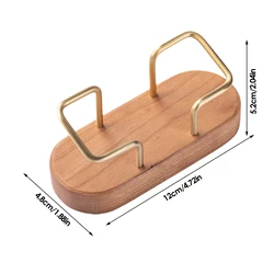 Wooden Desk Organizer and Business Card Display Stand (1PC)