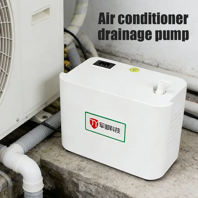 ปั๊มน้ำทิ้งเครื่องปรับอากาศ เครื่องใช้ไฟฟ้าในบ้าน เครื่องปรับอากาศ ปั๊มน้ำไฟฟ้าแบบดูดน้ำเองขนาดเล็ก ปั๊มกำจัดน้ำคอนเดนเสท 1