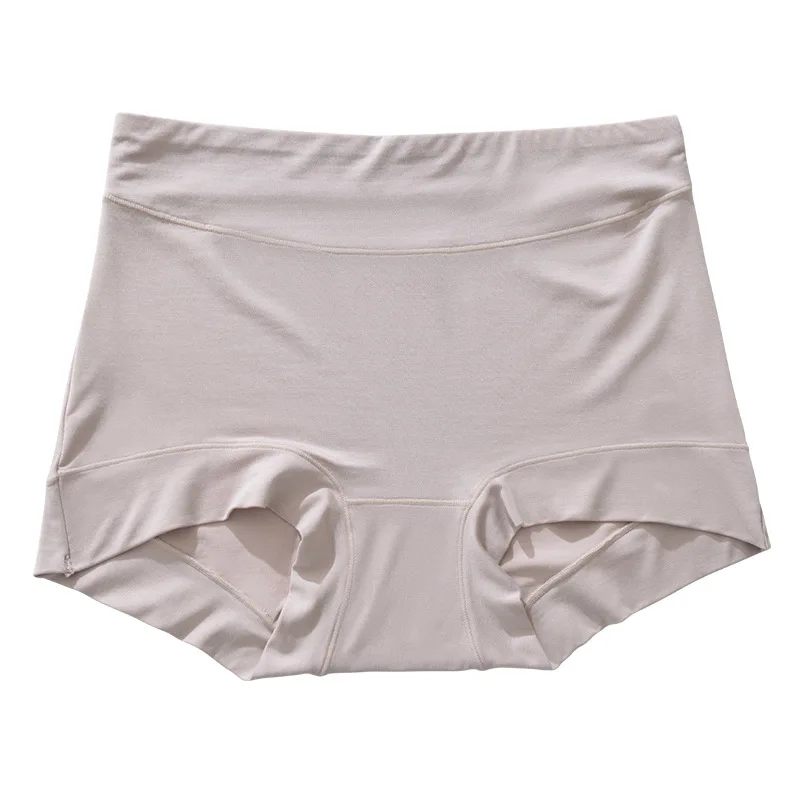 Women's Underwear 60s Modal Fabric Panties for Women High-Rise Female Underwear Briefs Cozy Underpants Plus Size Safety Shorts