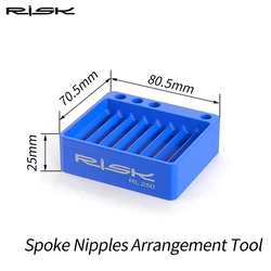 Universal Bicycle Spoke Nipples Tool for Road and Mountain Bikes (Spoke Tool)