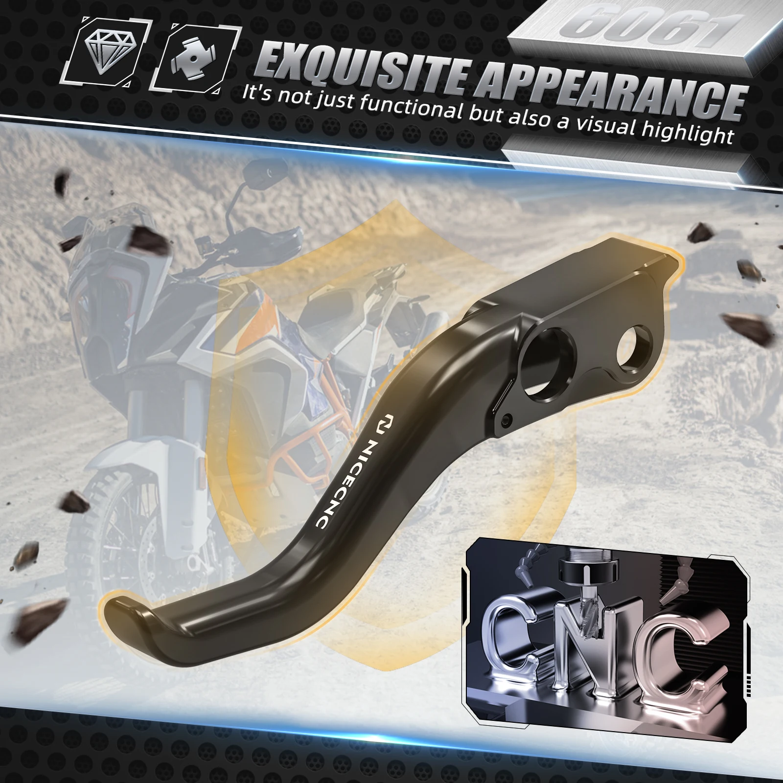 Für KTM 1290 Super Adventure R/S 2021-2024 Kurzer Kupplungshebel 1290 Super Adventure R 1290 Super Adventure S 1290 ADV R S 2022 23 – Detail 4