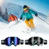 New Snowboard Snow Skiing Goggles Anti-fog Ski Glasses Protection Anti-Scratch Absorb UV Rays Winter Snow Snowboard Ski Goggles 2