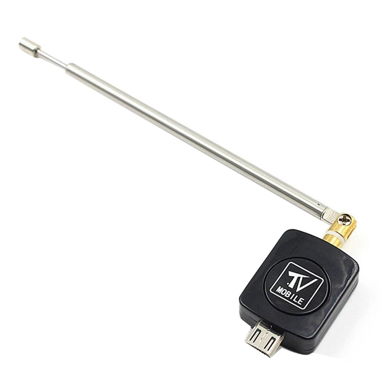 미니 USB DVB-T 튜너 TV 리시버 동글, 안테나 DVB T HD 디지털 모바일 TV HDTV 위성 리시버, 안드로이드 휴대폰용