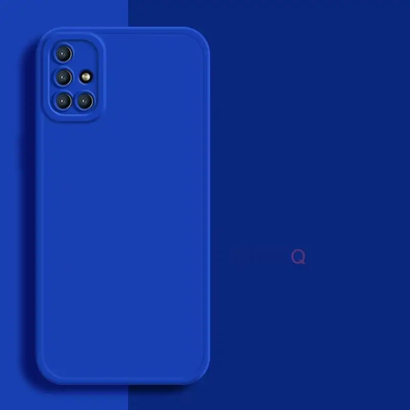 Klein Blue Matte Silicone Case with Camera Protection