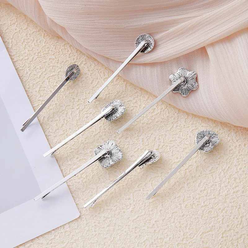 Edle Retro Türkis Haarnadeln Set Frauen Mädchen Geschenk Pony Haar Clips Bobby Pins Zubehör Hairgrip Kopfbedeckung Kopfschmuck Ornament – Detail 3