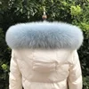 Winter Genuine 100% Real Fox Fur Scarf Fox Straight Collar Scarf Genuine Thick Shawl Natural Fox Fur Collar Real Fox Fur Scarves 3