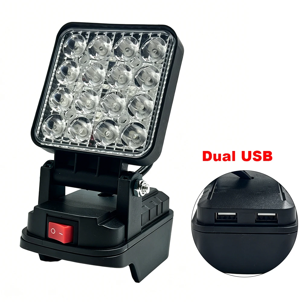 Für Makita 14,4V-18V Li-Ionen-Akku Laterne Outdoor-Taschenlampe 3 Zoll Kabellose LED-Arbeitsleuchte Campinglampe Notbeleuchtung – Detail 6