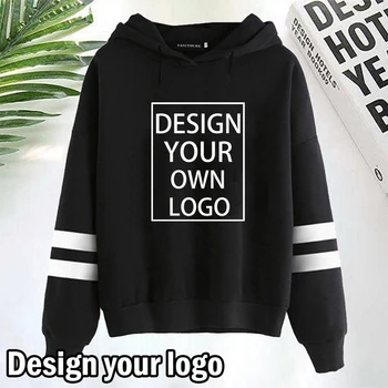 Customized Hoodies Autumn Winter Women Hoodie Streetwear Pullover Long Sleeve Hoodies