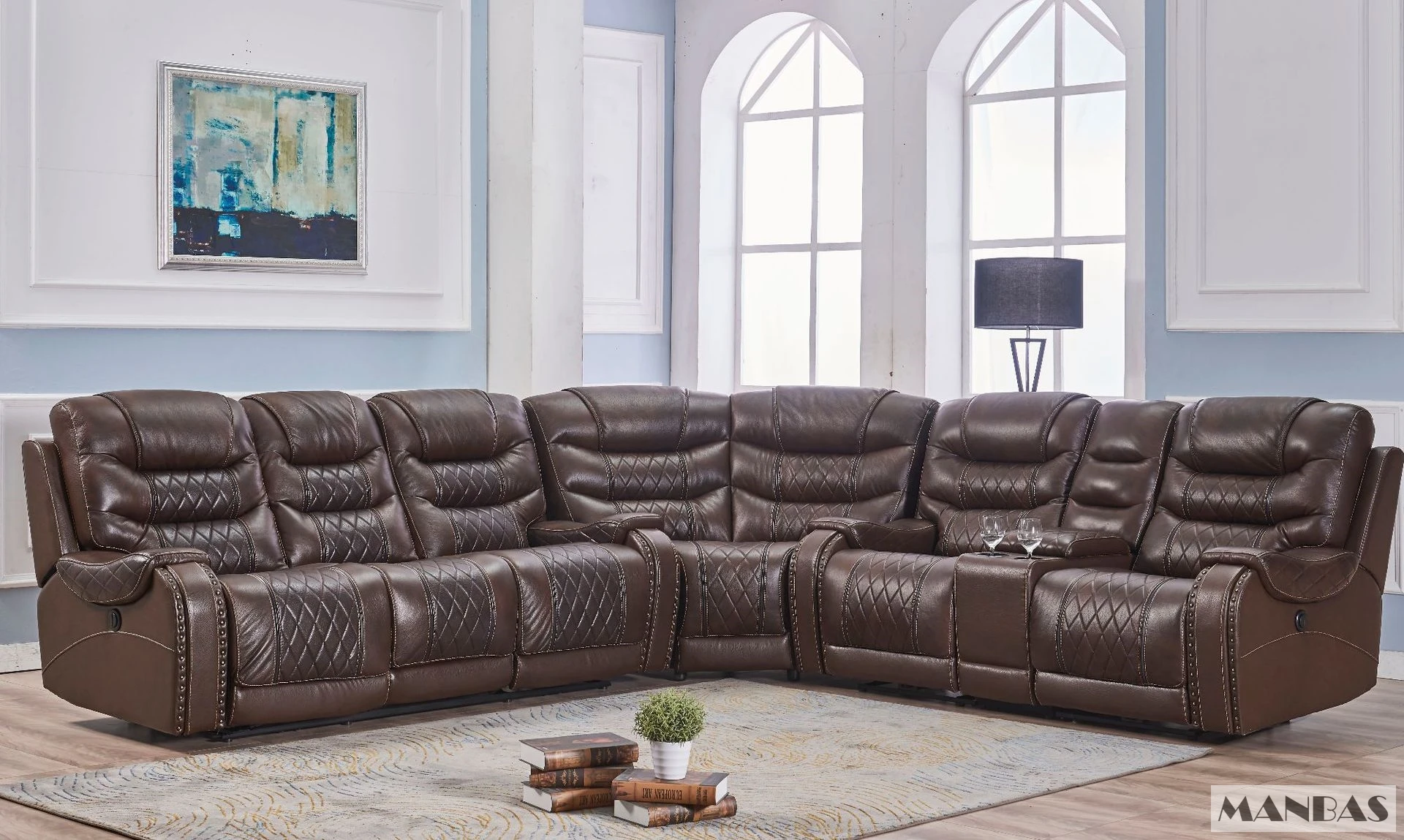 4 electric recliners