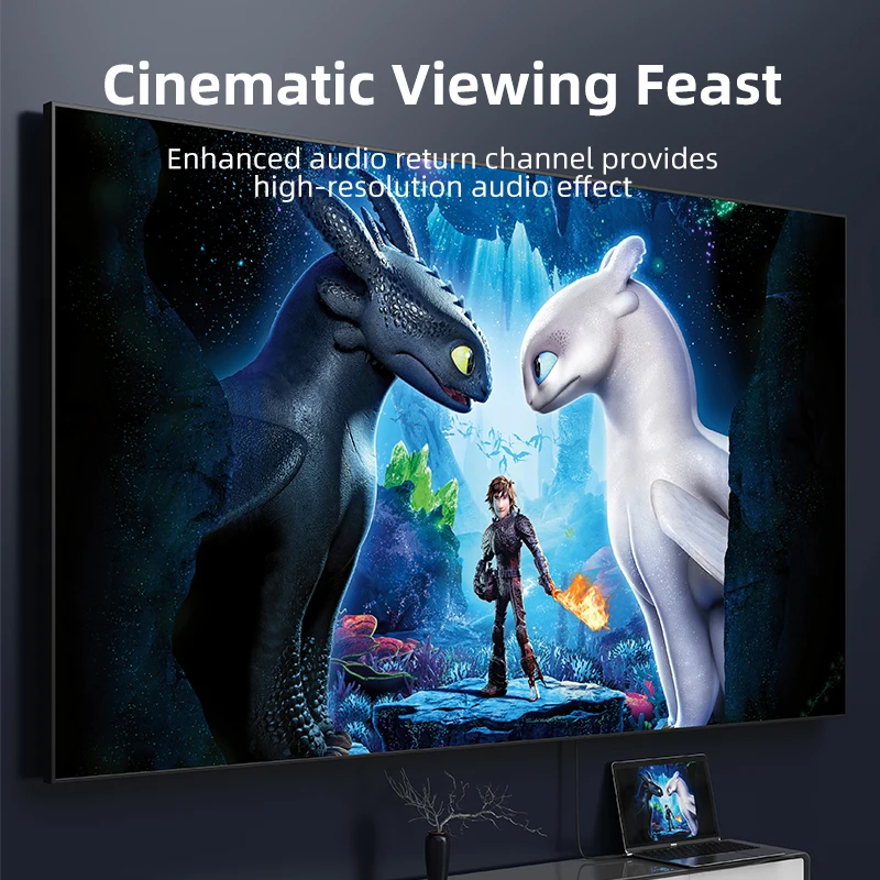 케이블타임 4K 60Hz USB C to HDMI 썬더볼트 3 타입 C HDMI 케이블 (삼성, 화웨이, 맥북 프로, 에어, 아이폰 17, 16 C to HDMI)