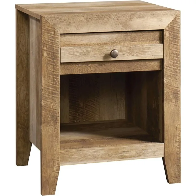 

Sauder Dakota Pass Night Stand, Craftsman Oak Finish Furniture Bedroom Bedside Table Nightstands for Bedroom