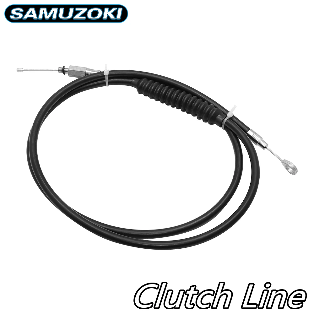 55.25 Inch (140cm) Black Clutch Cable For Harley Sportster XL 883 1200, Road King, Road Glide