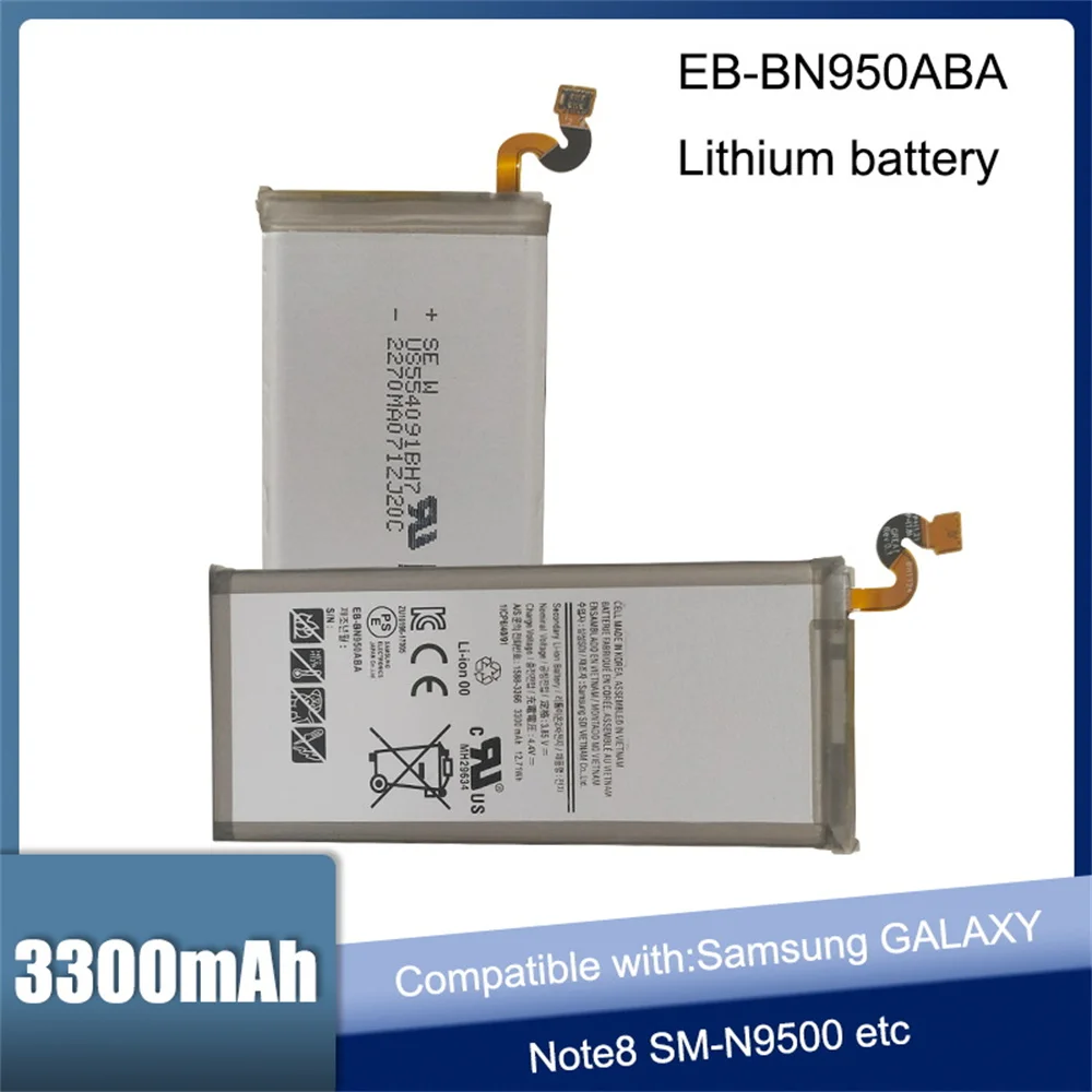 Batteria Di Ricambio Per Samsung Galaxy Note 8 Note8 N9508 N9500 Project Baikal Batteria Ricaricabile Eb-Bn950Abe Eb-Bn950Aba