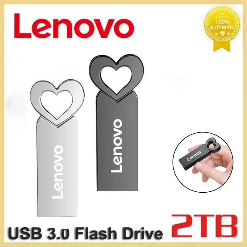 

Lenovo 2TB Usb 3.0 Flash Drives High Speed Metal Pendrive 1TB 512GB 256GB Portable Usb Drive Waterproof Memoria Usb Flash Disk