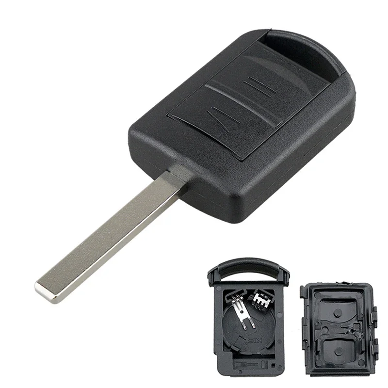 2 Pulsanti Hu100 Nero Auto Remote Flip Key Case Per Opel/Vauxhall Corsa 2000 2001 2002 2003-2006 Floding Key Fob Shell Sostituzione