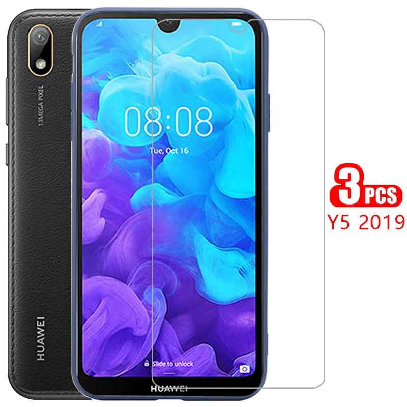 Закаленное стекло для huawei y5 2019, чехол для телефона huaweiy5 y 5 5y y52019 2019, задняя крышка корпуса huawey huwei hawei huawi huwaei hauwei