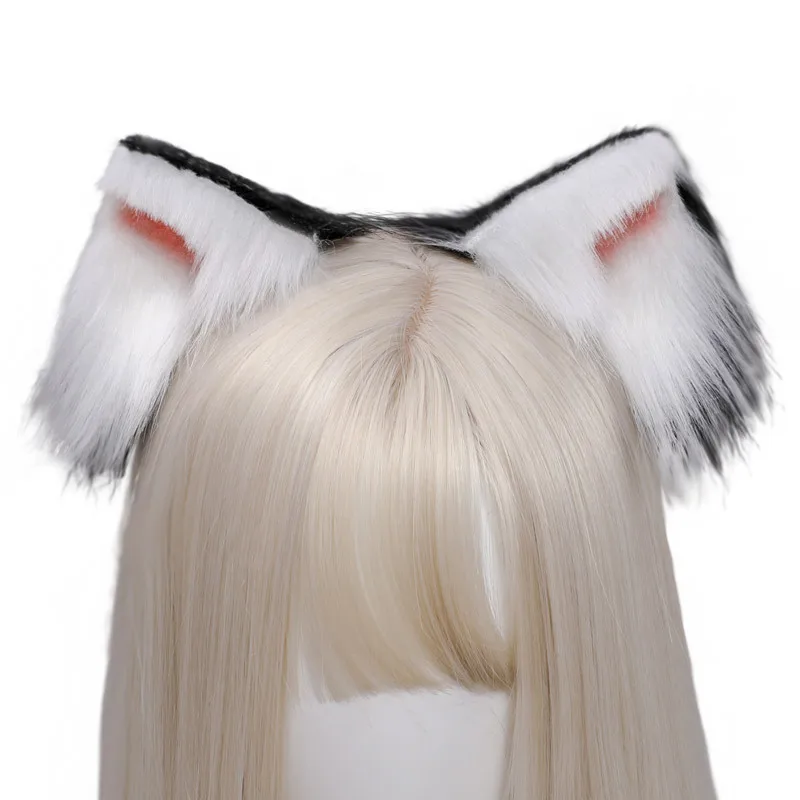 

Cat Ears Fox Headwear Cosplay Costumes Props Hairpin Furry Simulation Animal Cosplay Hair Hoop Japanese Kawaii Lolita Headpiece