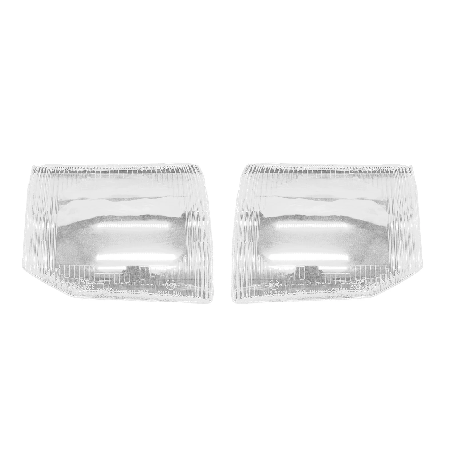 

For Mitsubishi Pajero V31 V32 V33 Left+Right Headlight Shell Lamp Shade Transparent Lens Cover Headlight