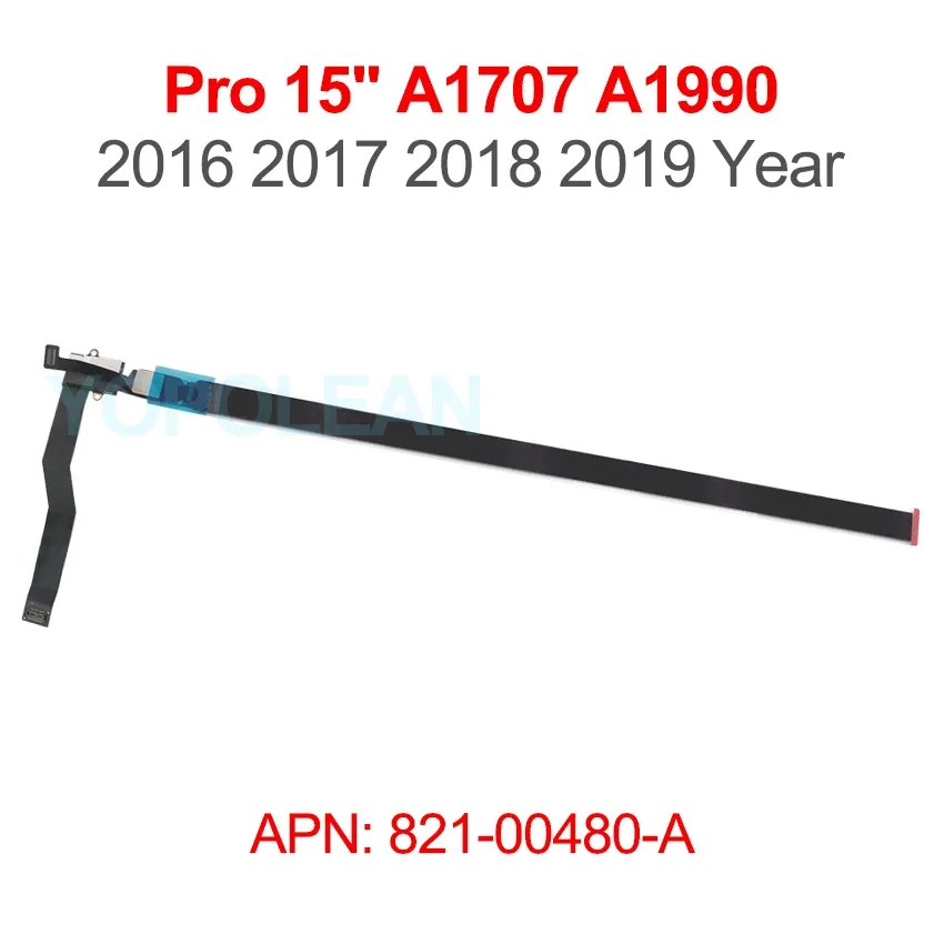 Original Tested For MacBook Pro Retina 15" A1707 A1990 Touchbar 821-00480-04 with Cable 2016 2017