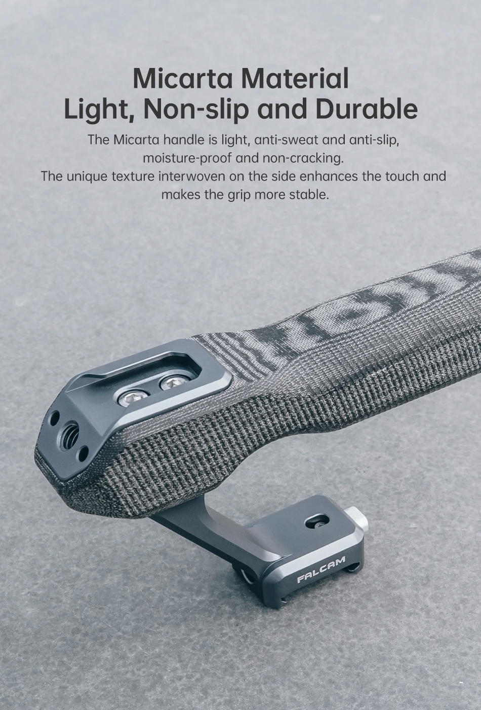 F22 Quick Release Top Hand Grip F22A3A12 All-round Camera Handle with Cold Shoe
