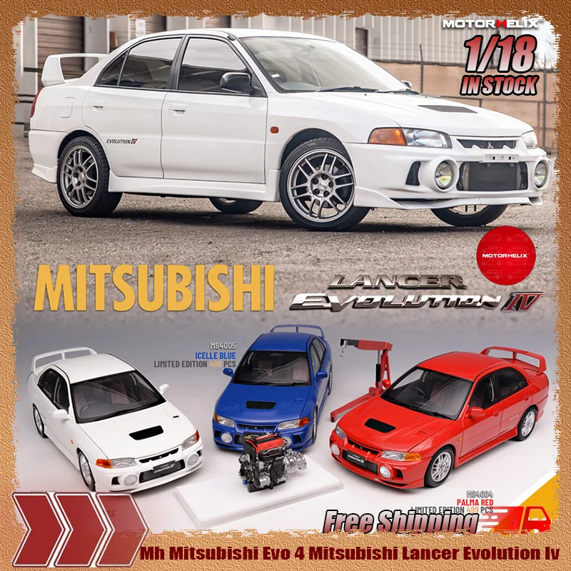 1:18 Mitsubishi Lancer Evolution IVミニカー PREORDER* Ignition Model 1:18 Mitsubishi Lancer Evolution IV