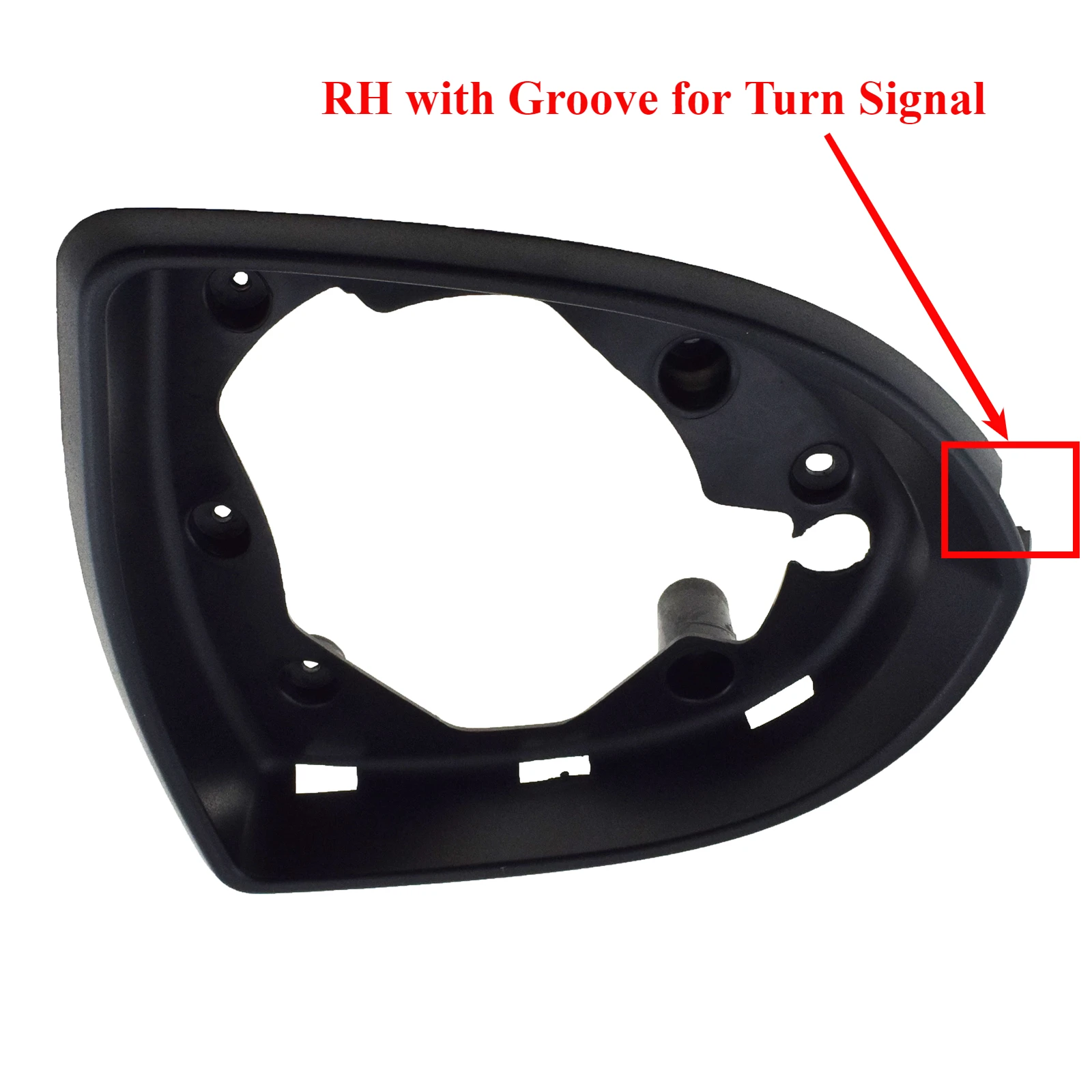 왼쪽/오른쪽 사이드 리어뷰 미러 프레임, 방향 지시등용 홈이 있는 KIA 스포티지 R 2012 2013 2014 2015 2016 2017용