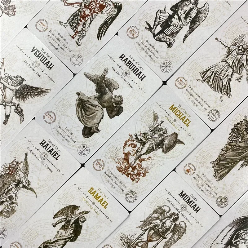 For Romance Angels Tarot Oracle Cards Party Game Card Tarot Card Set for Beginners Card Game Deck Oracle Board 3