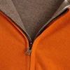Autumn Winter Thick Hooded Cardigan 100% Merino Wool Knitted Zipper Cardigan Can be worn on both sides for Casual Menswear Tops 3