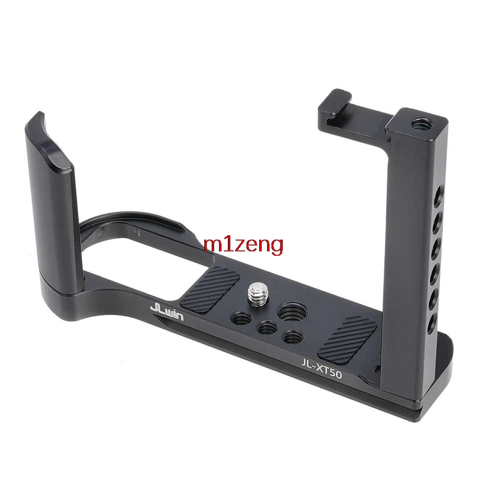 XT50 Alloy Rabbit cage Rig Handle Arm support bracket Stabilizer hotshoe for fujifilm X-T50 camera video led microphone tripod