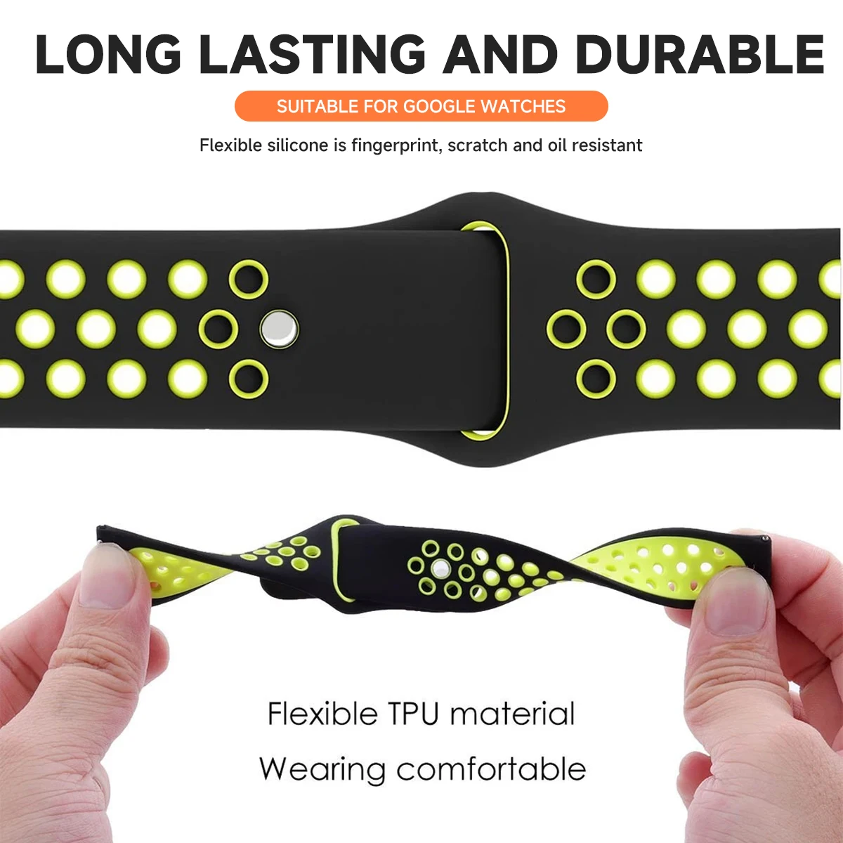 Breathable Silicone Sports Strap