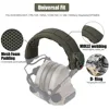 KRYDEX Tactical Modular Headset Cover Earmuff Headphone Stand Protection Cover MOLLE Protection Case Hunting Accessories 2
