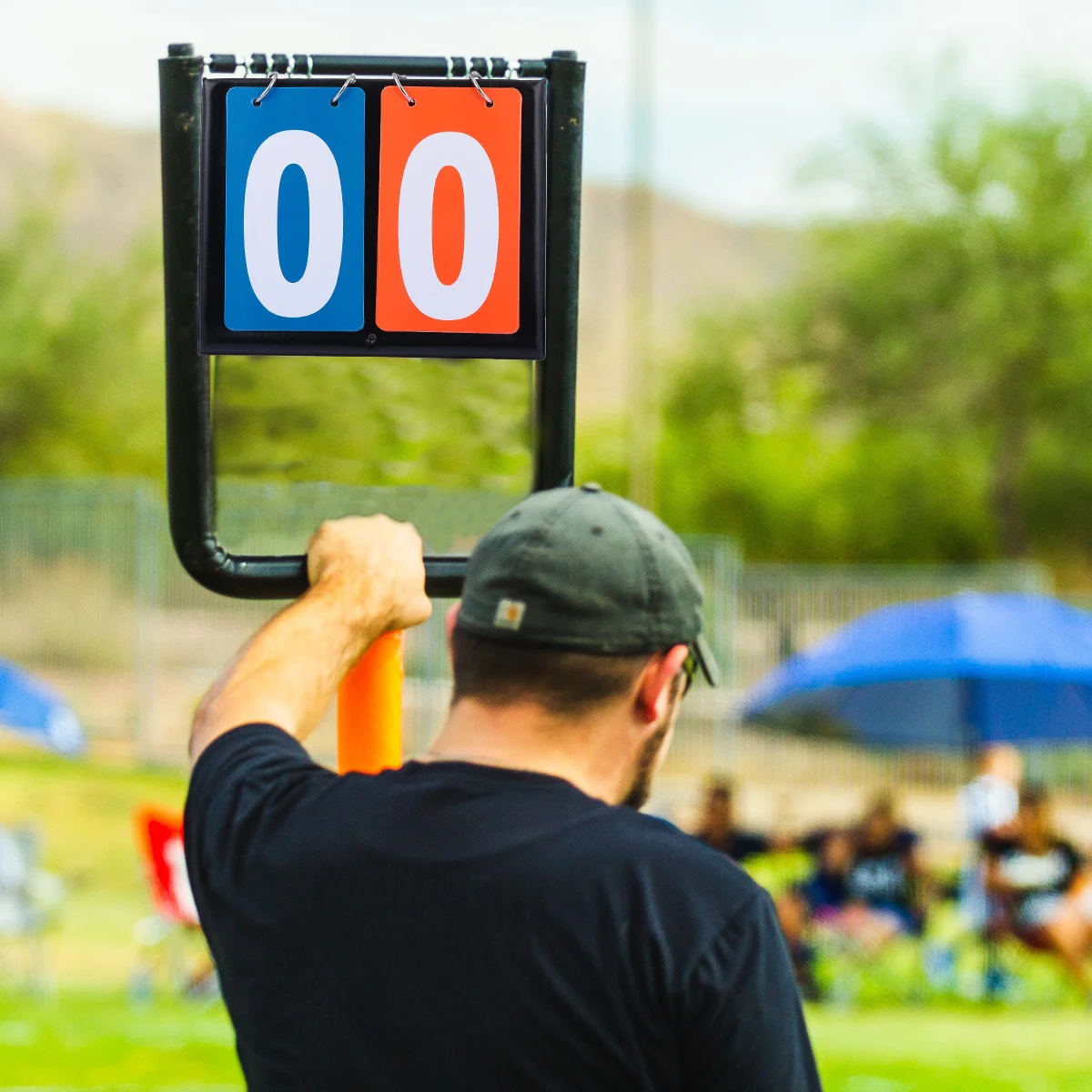 

Score Flipper Basketball Score Board 2-Digit Scoreboard Match Scoreboard
