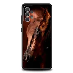Elegant Horse Design Phone Case - Stylish and Durable Protection - Samsung A17 (A7)