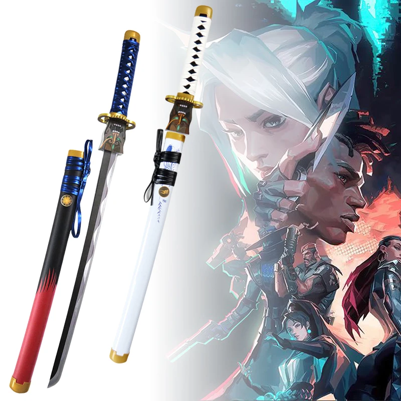 80cm Onimaru Kunitsuna Katana Anime Valorant Cosplay Prop