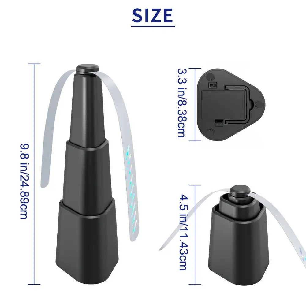 Fly Re pellent Fan Outdoor Fly Destroyer Fly Catcher Insect Killer Table Spinner Portable Tabletop Fan For Patio Picnic Home