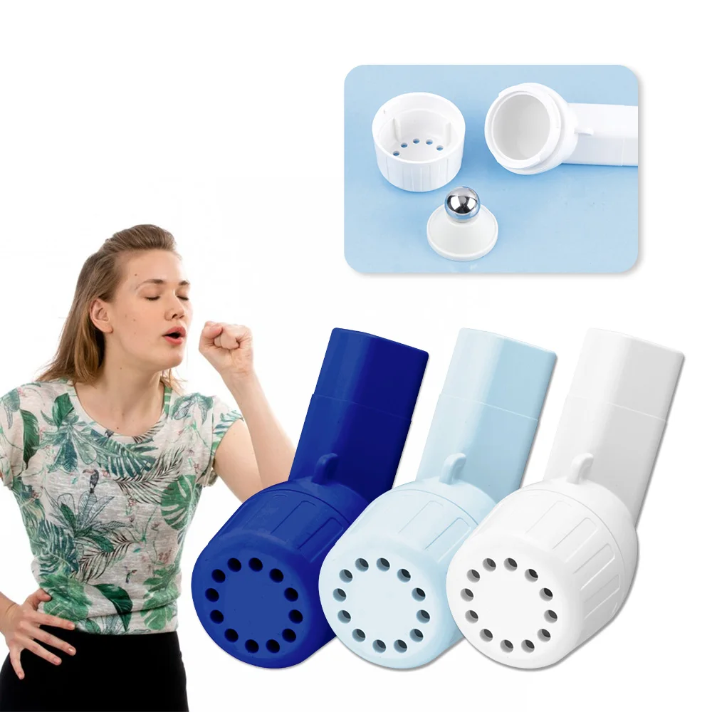 1/2PC Breathing Trainer Lung Expander Mucus Removal Device Breathing Exercise Respiratory Phlegm Remover Exercise Lung Drug-Free
