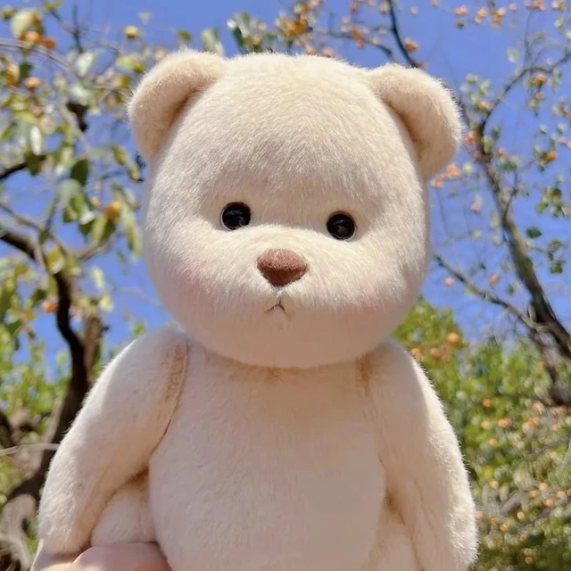 2025 New Model Kawaii 30cm Lena Joint Bear Plush Doll Teddy Bear