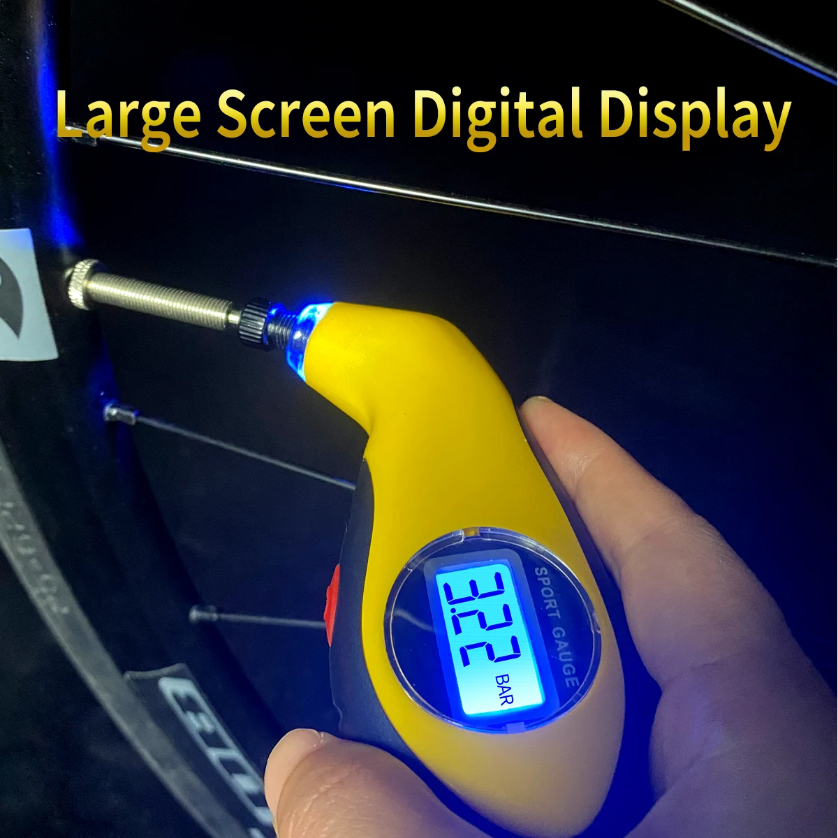 Bike tyre pressure machine best sale