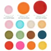 100pcs 24mm 28mm 32mm Mushroom Hole Binding Rings Plastic Discs Loose-leaf Notebooks Binder Ring Planner Rings Discbound Planner 6
