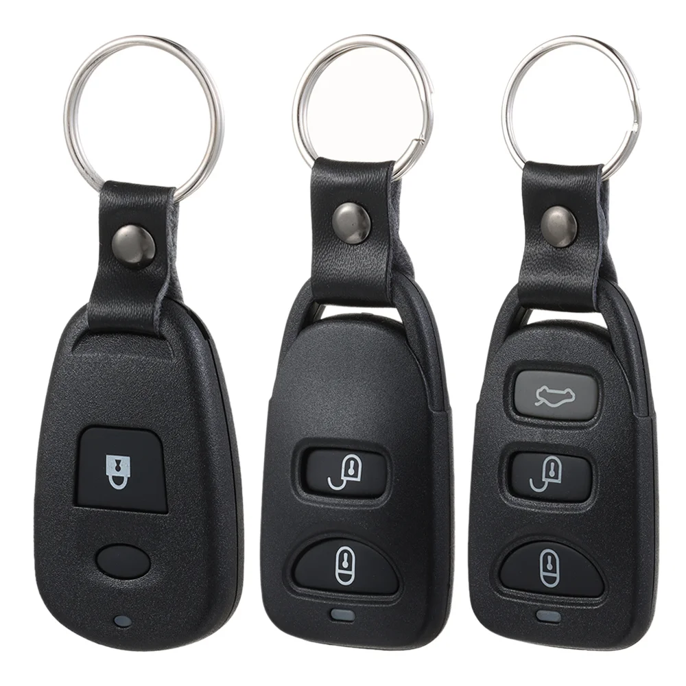 Car Key Shell Remote Car Key Shell 1/2/3/4 Button For Hyundai Kia Carens Tucson Elantra Santa FE Sonata 2006-2010