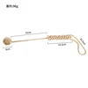 43.5CM Hemp Rope Bull Whip Cow Hide Horse whip for Horse Training Crop Whip 3