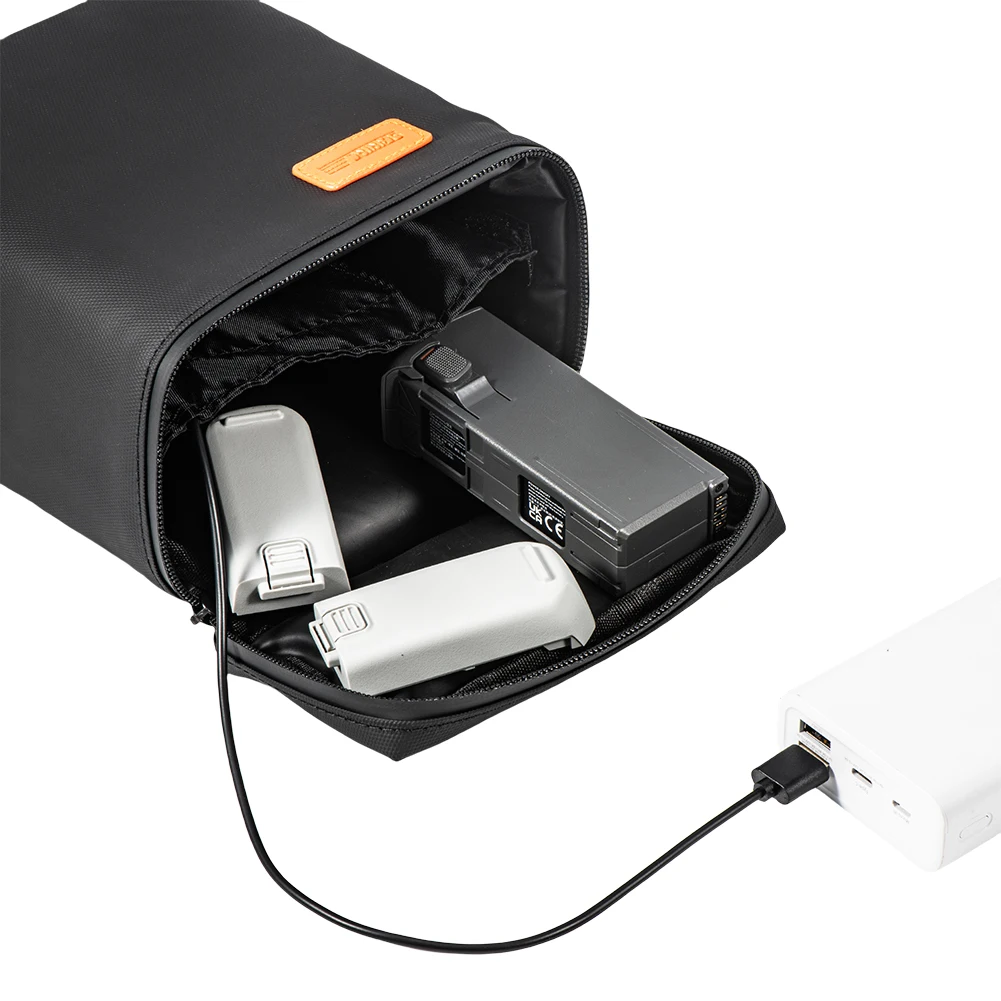 Battery Warmer Holds 2-3 Batteries USB Heating Protective Pouch Carrying Case for DJI Neo/Mini 3 Pro/Mini 4 Pro Accessories