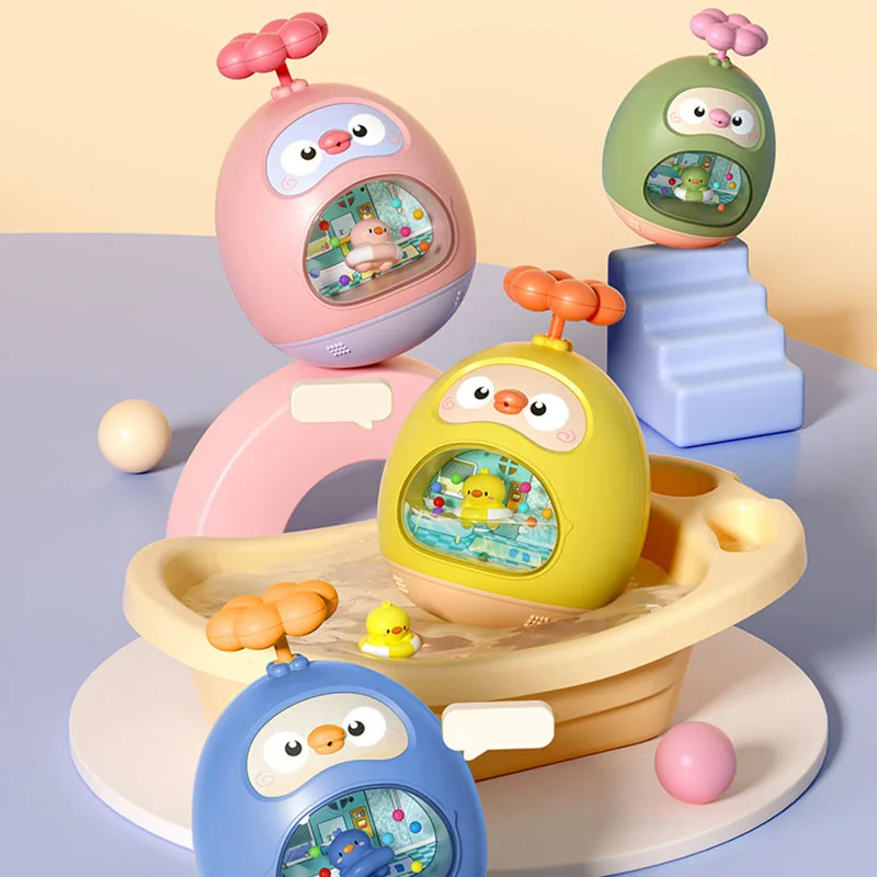 Montessori Baby Bath Toys For Children Bathtub Showers Bathing Spray