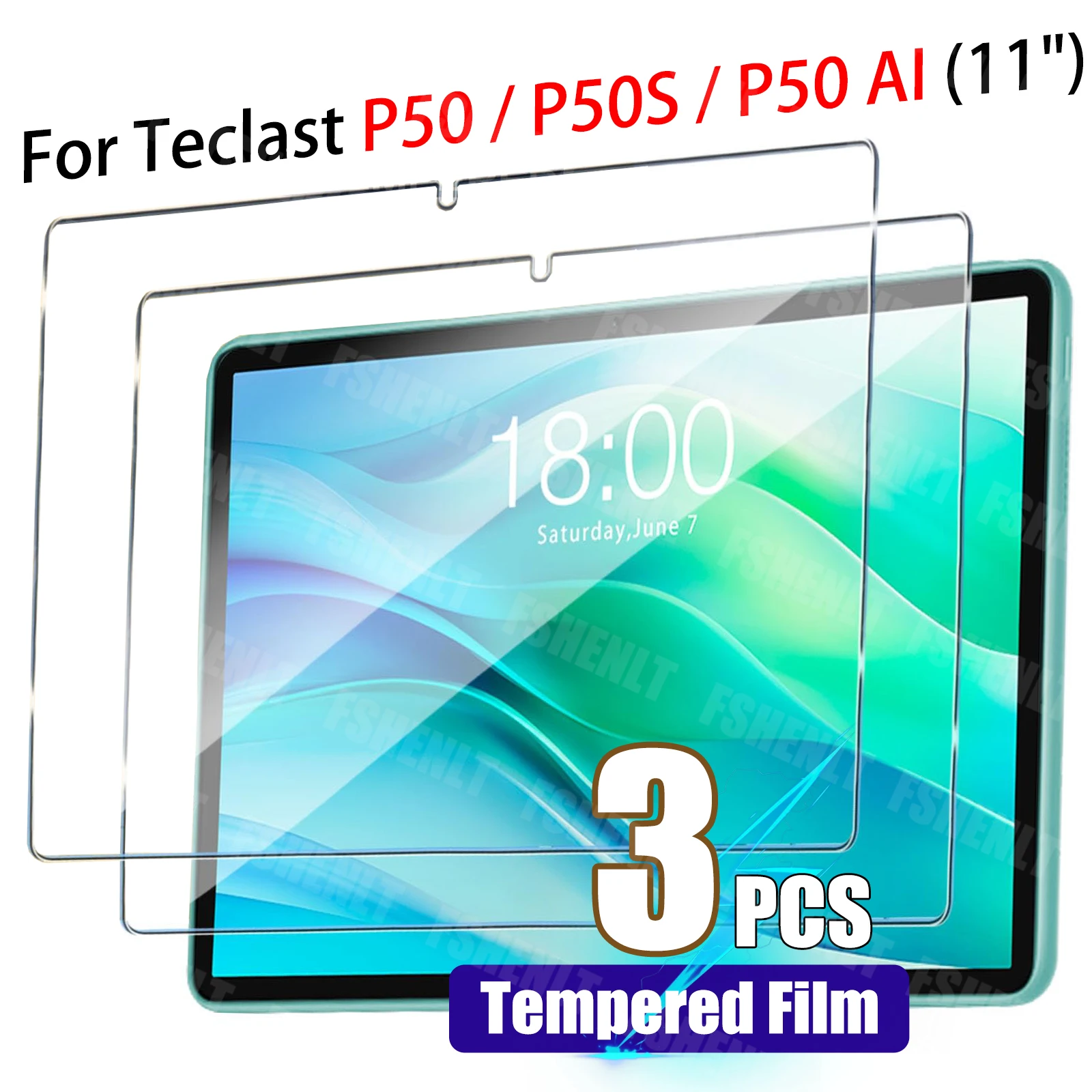 Per Teclast M40 Plus Protezione schermo in vetro temperato da 10.1 pollici 2022 Tablet Sceatch Proof HD Pellicola protettiva trasparente senza bolle  7