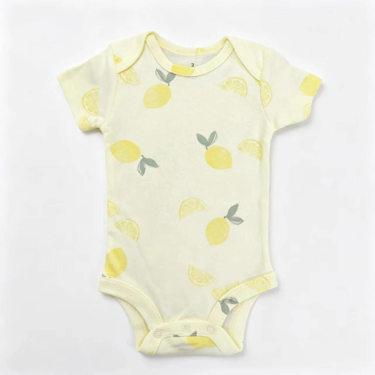 1PCS Newborn Baby Clothing 2026 Summer Short Sleeve Baby Boy Girl Clothes 100% Cotton Solid Kids Baby Bodysuits & Jumpsuits 4