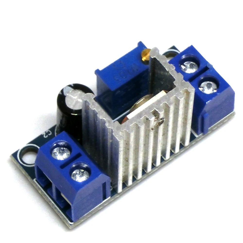 LM317 가변 전압 선형 레귤레이터 전원 공급 장치 LM317 DC-DC 4.2-40V  1.2-37V 스텝 다운 벅 컨버터 보드 모듈