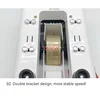 Manual Grinder With V-groove Lens Polishing Machine Edge Grinder Coarse and Fine Grinding Wheel Chamfering Machine 35WV 3
