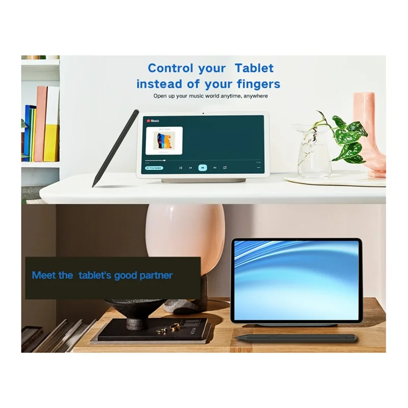 Chromebook Fire HD 10 및 Fire Max 11용 Superior-USI 2.0 스타일러스 펜, 틸트 지원, 4096 압력 감도
