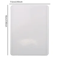 25Pcs Transparent PVC Toploader Protective Sleeve for Collectible Basketball Sports Cards Game Kpop Idol Card Holder 2