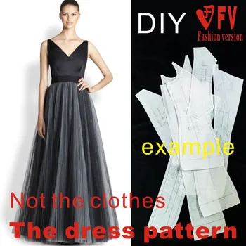 Women’s Dress Sewing Pattern 1